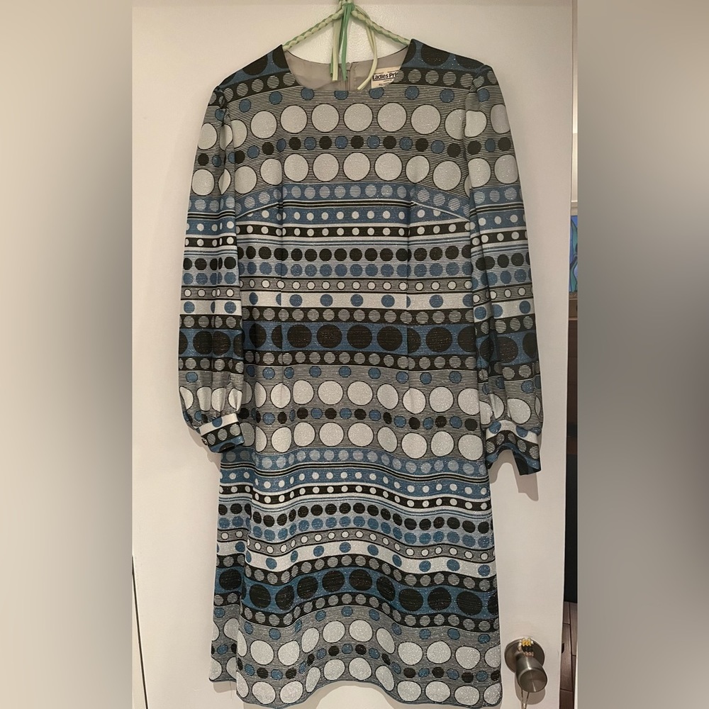 Super groovy & unique retro mod 60’s/70’s vintage dress